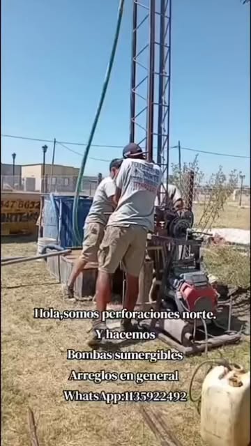 Equipo trabajando en obra